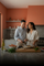 Pareja coral vertical sin texto